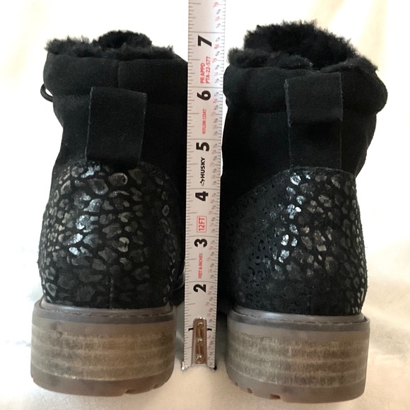 EMU AUSTRALIA Leather Wool Lined Waterproof Hiker Boots Sz 9 - Picture 9 of 16